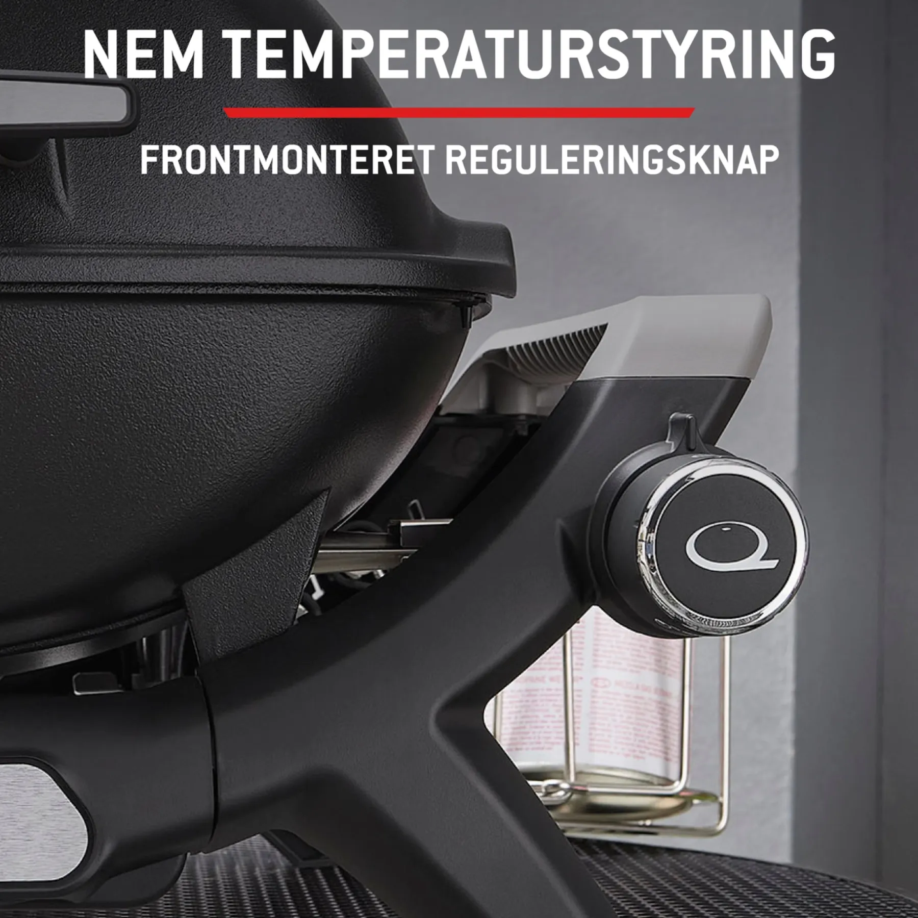 Weber Q 1100N GASGRILL SORT Best