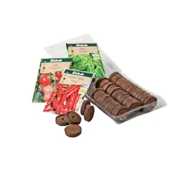 Weibulls DYRKNINGSBRIKETTER 3,6 CM 50-PAK^ Frø & Spiring