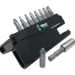 Wera 8151/55/67-9/899 BITSSÆT 9 STK^ Tilbehør Elværktøj