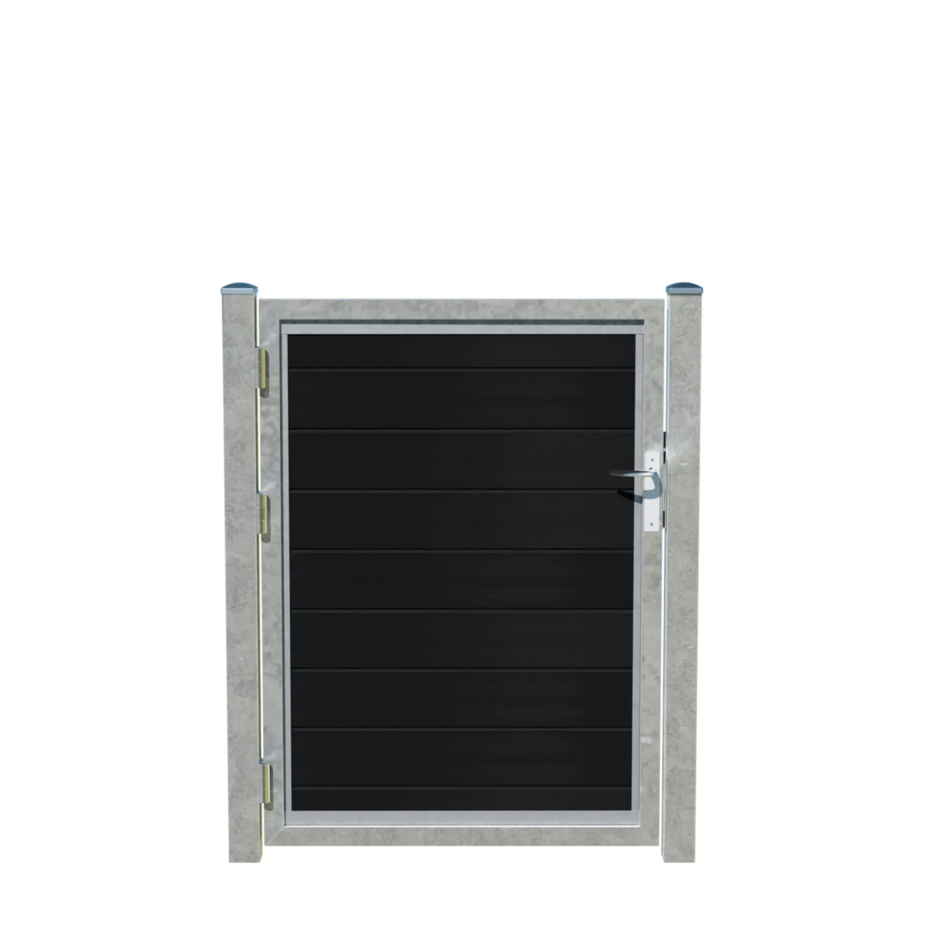 Wimex LIVØ LÅGE MAT SORT 120 X 139 CM^ Komposithegn