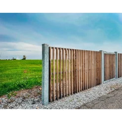 Wimex TREND LAMEL HEGN VARMEBEHANDLET FYR 186.30 X 99.50 CM^ Træhegn