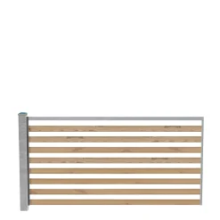 Wimex TREND ROMBE S50 HEGNSFAG THERMOBEHANDLET FYR 189.30 X 90 CM^ Træhegn
