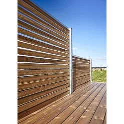 Wimex TREND ROMBE S34 HEGNSFAG VARMEBEHANDLET FYR 189.30 X 140 CM^ Træhegn