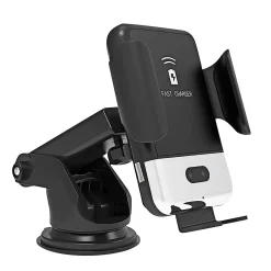 Work>it SMARTPHONEHOLDER MED TRÅDLØS OPLADNING HOLDER SORT 122X86X107 MM Online