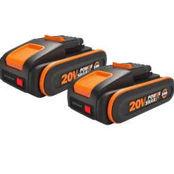 Worx WA3639.2 BATTERI 20V 2 AH 2 STK/PK^ Batterier & Ladere