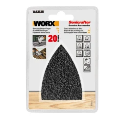 Worx WA2125 SLIBEARK K40/K80/K120/K180/K220 20 STK^ Tilbehør Elværktøj