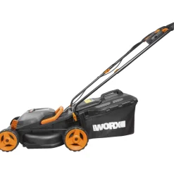 Worx WG779E.1 PLÆNEKLIPPER AKKU 20V MED BATTERI OG LADER^ Plæneklippere