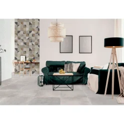 XL-BYG CONTEMPORARY LIGHT GREY SOKKELFLISE 7X60 LYS GRÅ^ Sokkelfliser