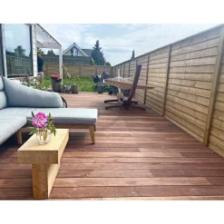 XL-BYG JATOBA TERRASSEBRÆT 21 X 145 X 2450 MM