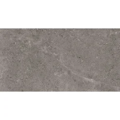XL-BYG LECCESE FOSSILE GULVFLISE 60X120 MØRK GRÅ Outlet