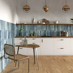XL-BYG LIVING BLUE VÆGFLISE 31X62 BLÅ New