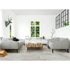 XL-BYG PIETRA LIMESTONE GREY SOKKELFLISE 7X60 GRÅ^ Sokkelfliser
