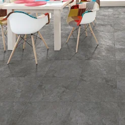 XL-BYG QUARRY MONSOON GULVFLISE 60X60 MØRK GRÅ^ Gulvfliser