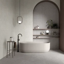 XL-BYG SHELLSTONE GRIGIO GULVFLISE 60X120 GRÅ^ Gulvfliser